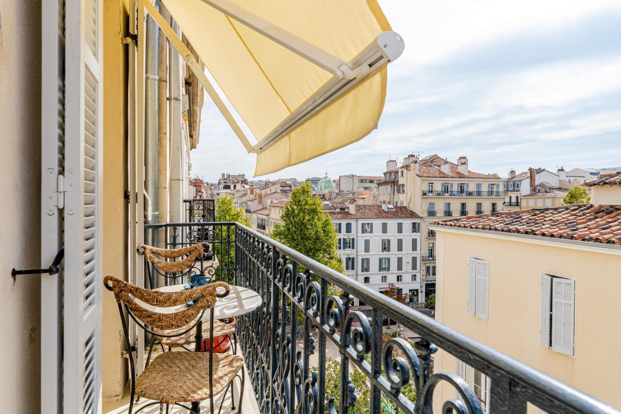 Balcon Filant, Vue 180, Store, Netflix, Clim ,Ascenseur, T2, Acces Avec Code Apartment Marsilia Exterior foto