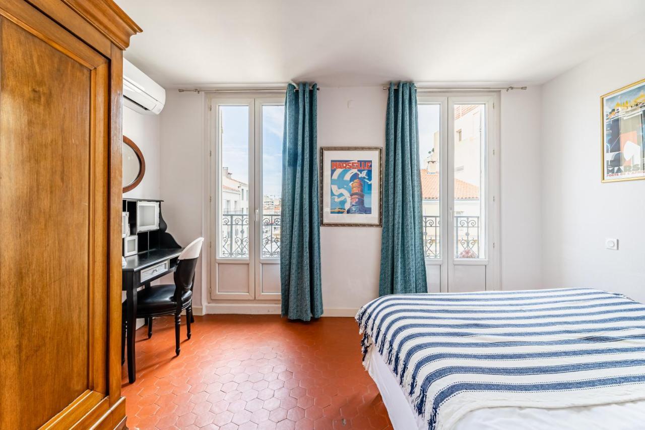 Balcon Filant, Vue 180, Store, Netflix, Clim ,Ascenseur, T2, Acces Avec Code Apartment Marsilia Exterior foto
