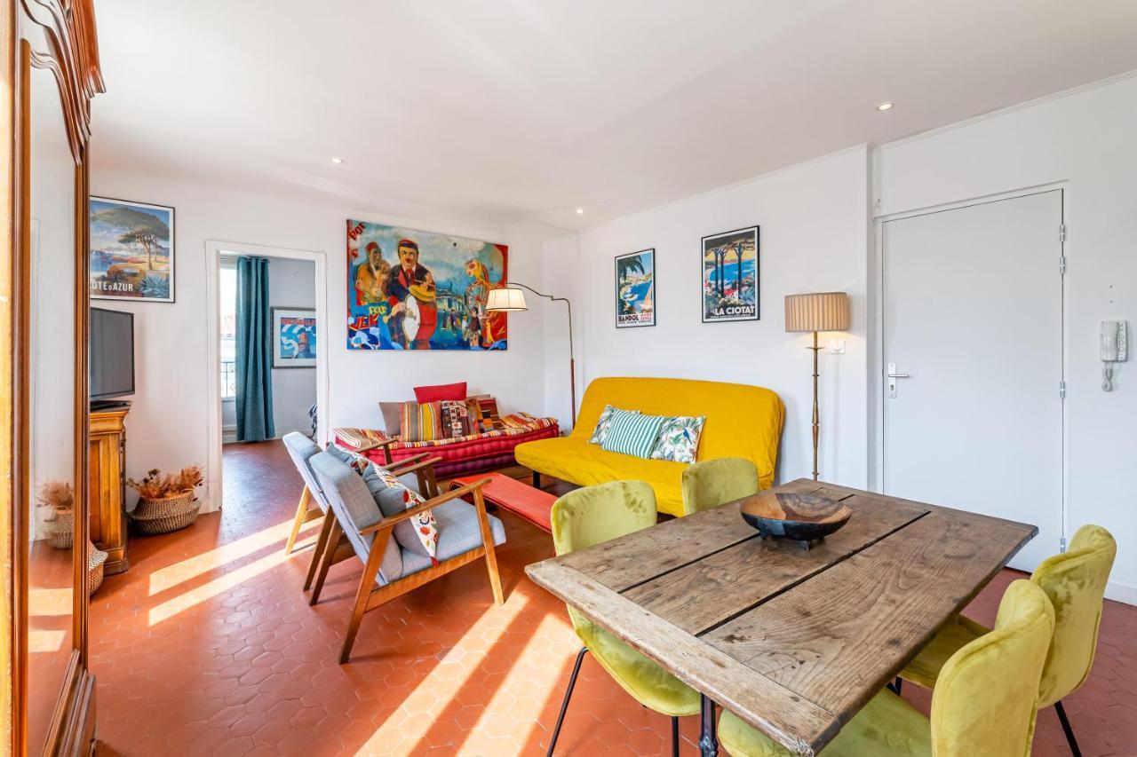Balcon Filant, Vue 180, Store, Netflix, Clim ,Ascenseur, T2, Acces Avec Code Apartment Marsilia Exterior foto